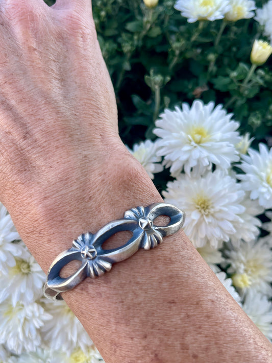 Sliver Sandcast Cuff