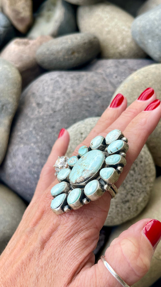 Amazing Dry Creek Cluster Ring