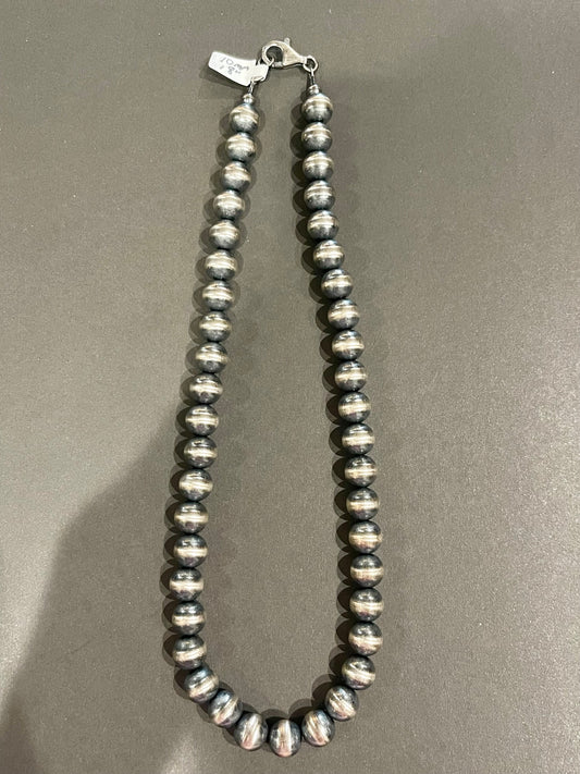 18” 10mm Pearls “Navajo Pearls”