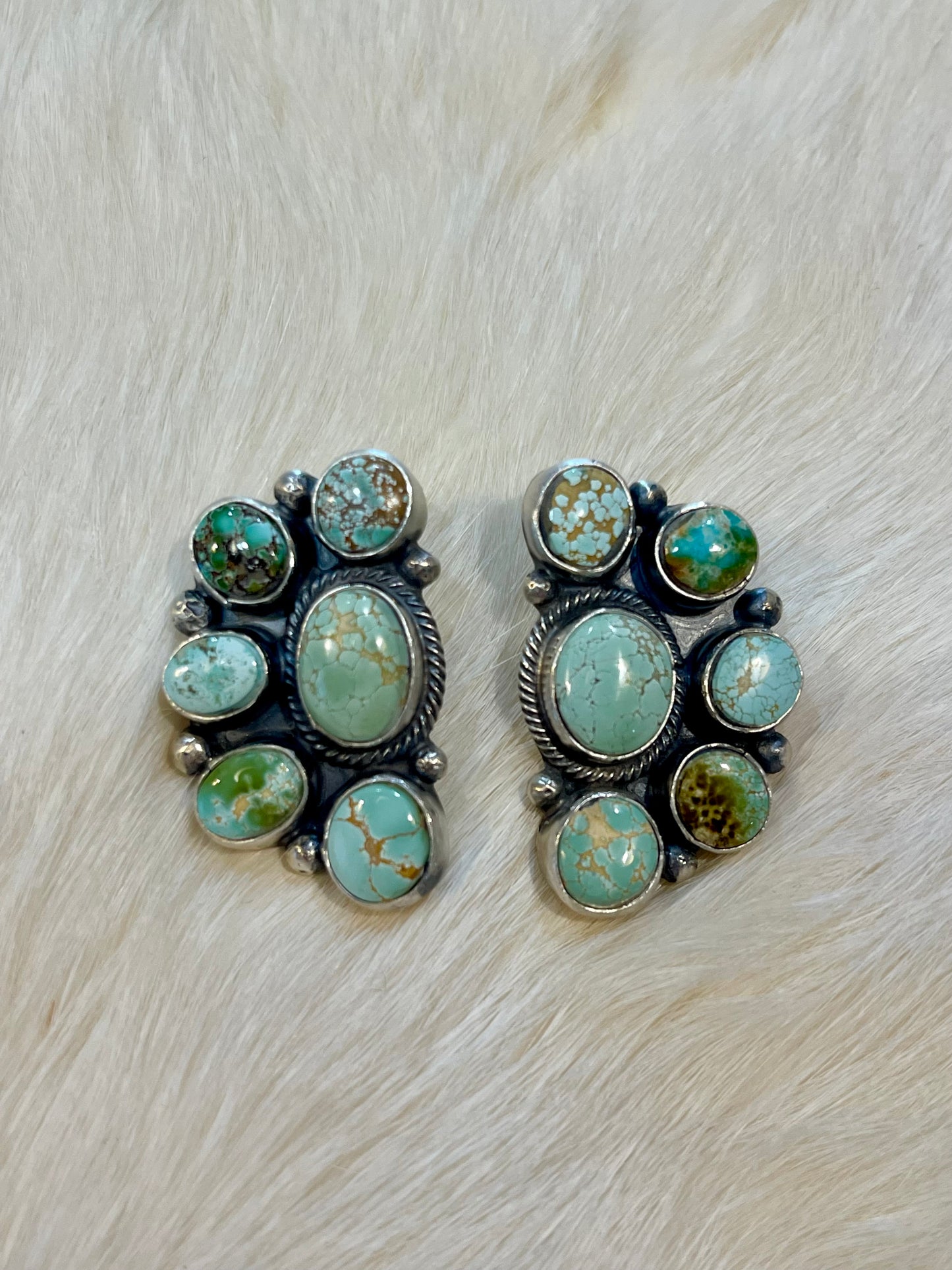 Royston Half Cluster Earrings