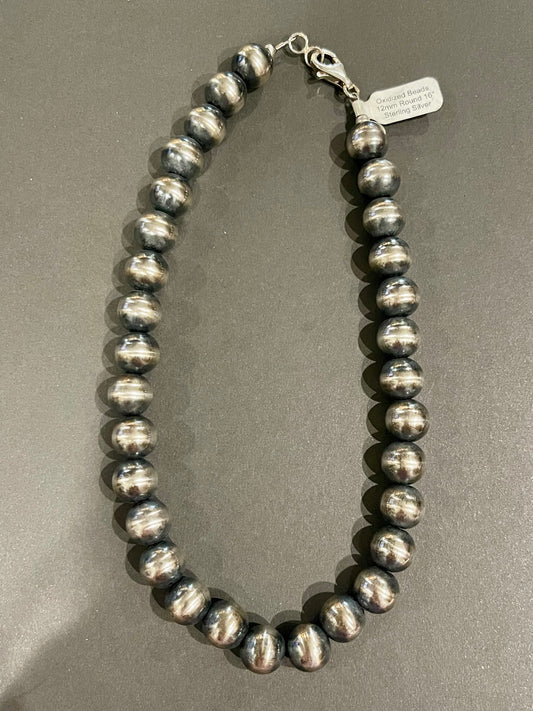 16” 12mm Pearls “Navajo Style”