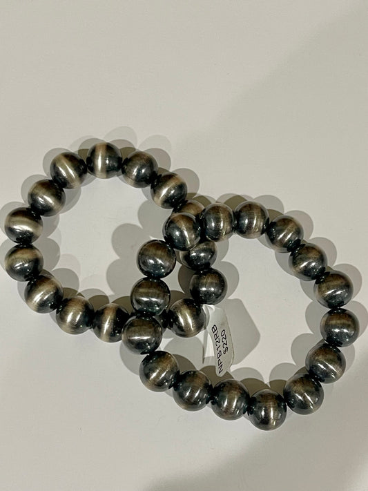 12mm Pearl Stretch Bracelet