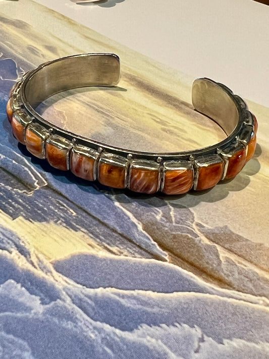 Orange Spiny Cuff