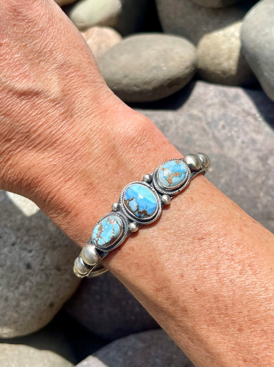3 Stone Golden Hills Cuff