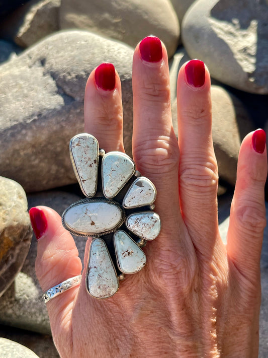 Huge Dry Creek Half Cluster Ring