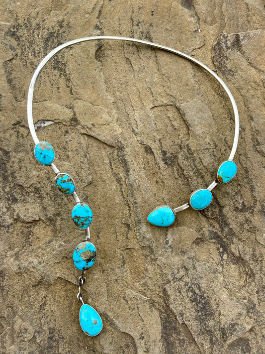 Turquoise Collar Necklace