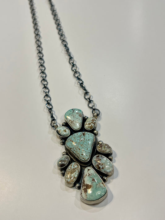 Stunning Large Dry Creek Cluster Necklace