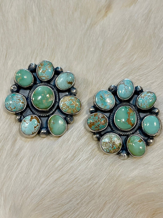 Royston Cluster Earrings