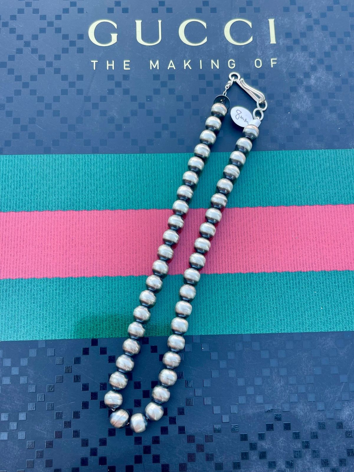 14” 8mm Handmade Pearls