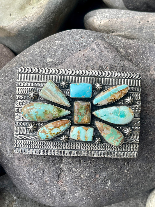 Stunning Royston Cluster Square Buckle