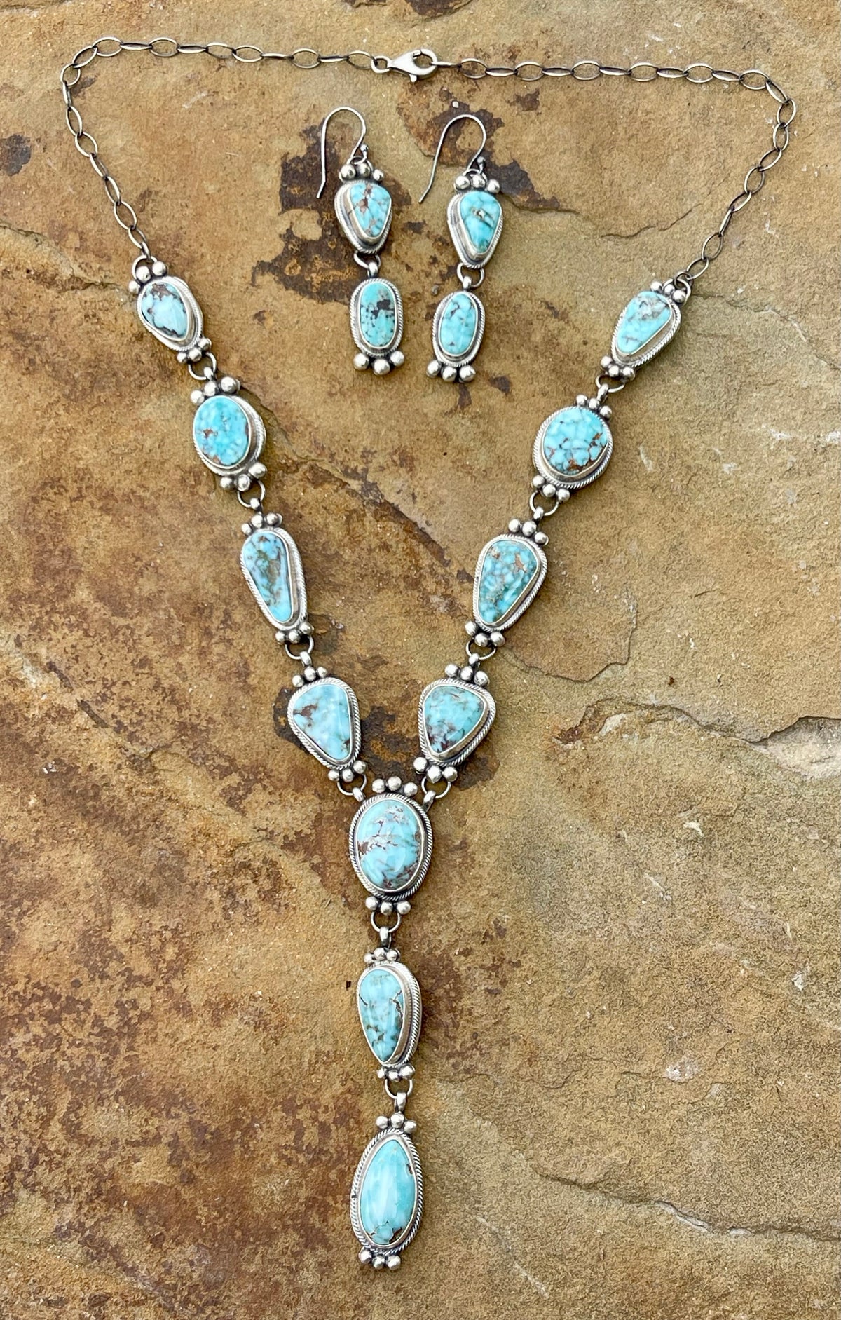Amazing Dry Creek Lariat Set w/ Earrings