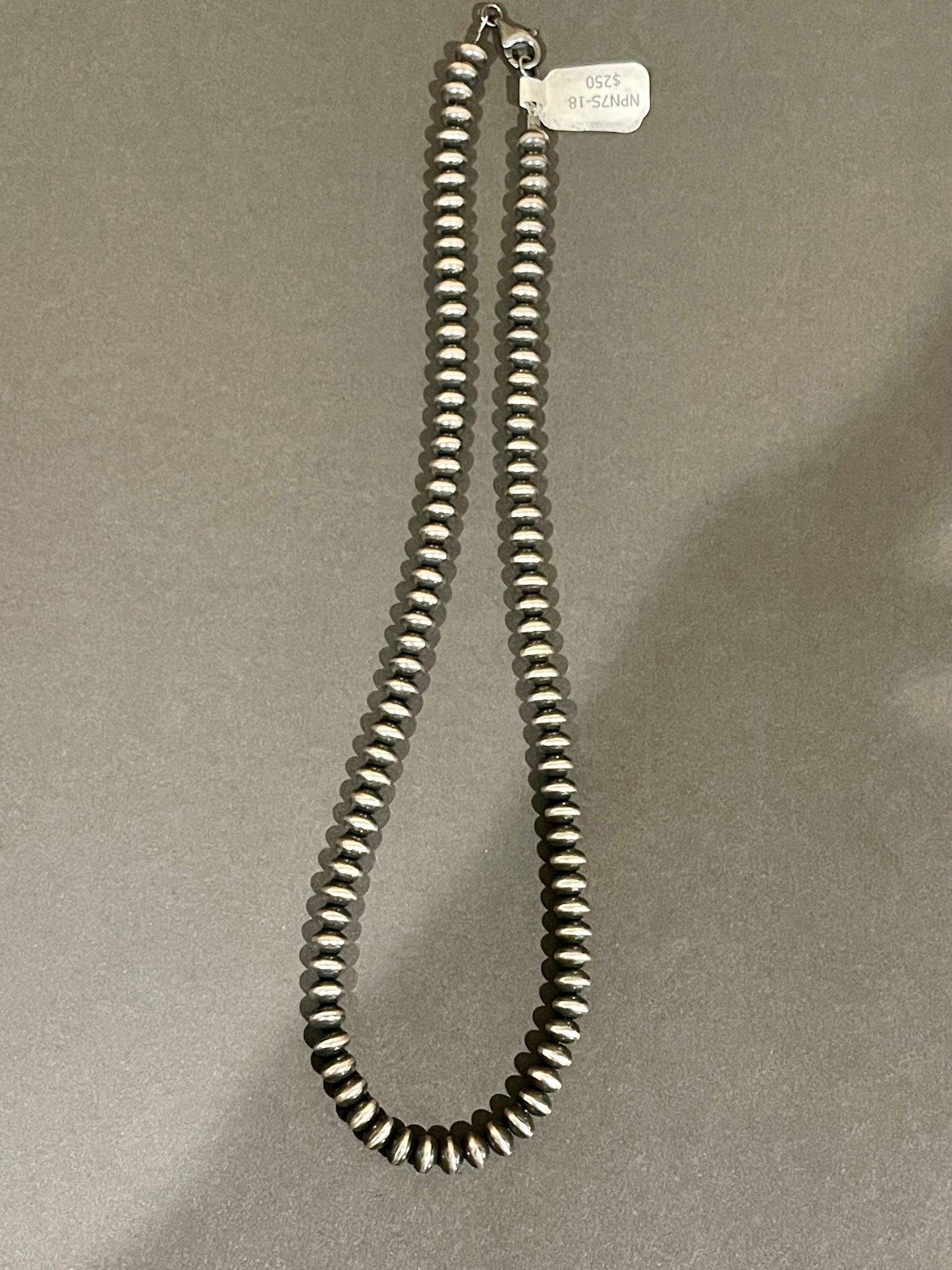 18” 7mm Saucer Pearls