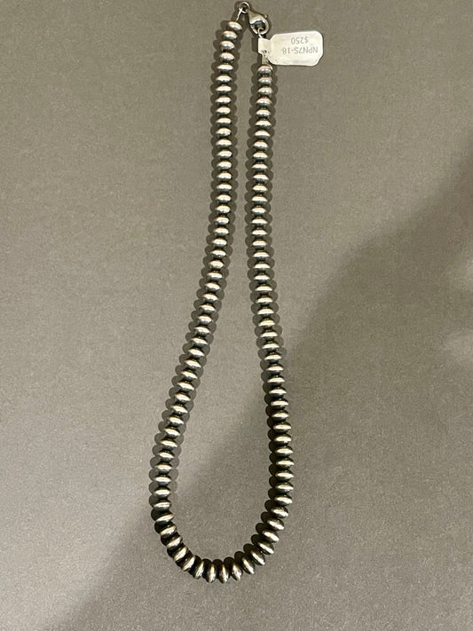 18” 7mm Saucer Pearls