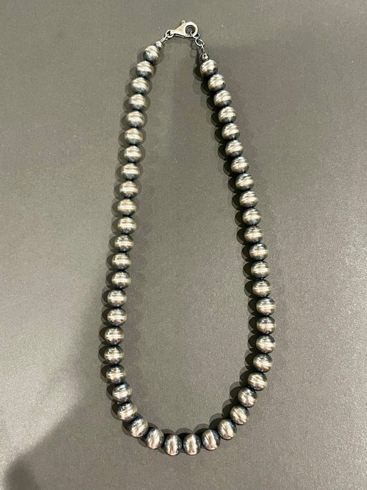 20” 10mm Pearls “Navajo Style”