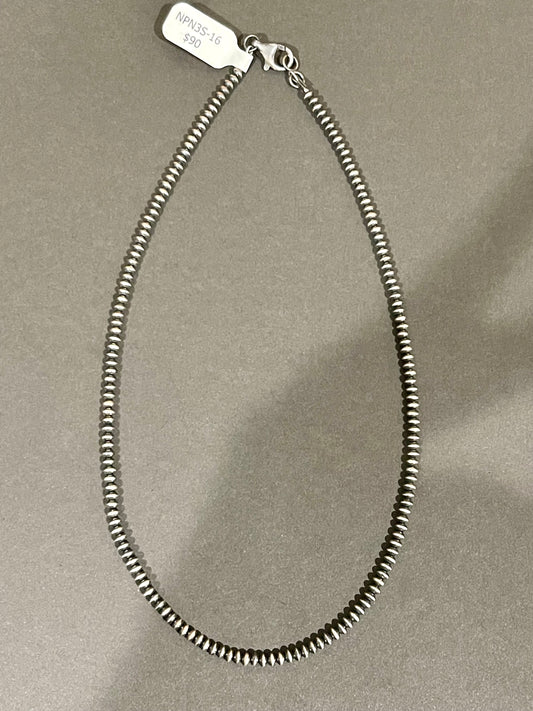 16” 3mm Saucer Pearls