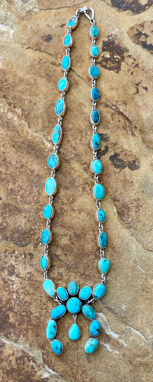 AMAZING - Turquoise Federico Naja Necklace