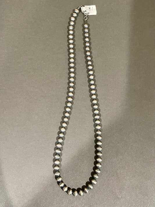 18” 6mm Pearls “Navajo Style”