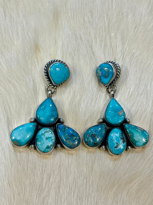 WhiteWater Turquoise Earrings