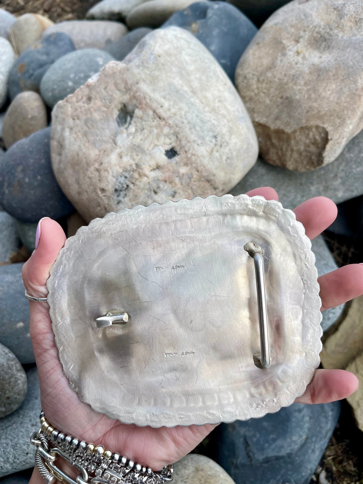 Amazing HUGE Turquoise Buckle