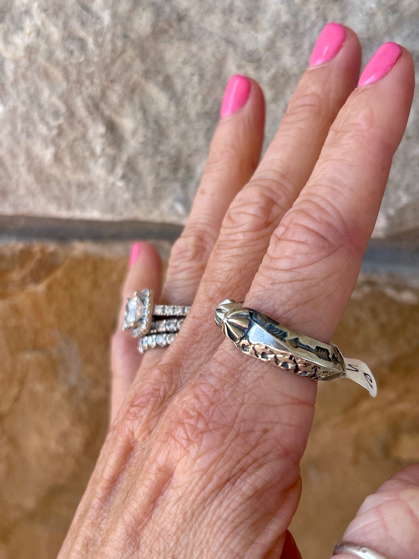 Sunshine Open band ring