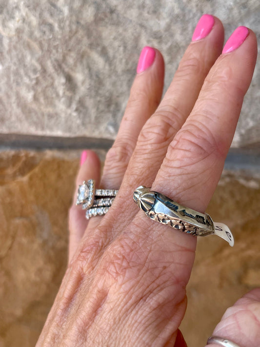 Sunshine Open band ring