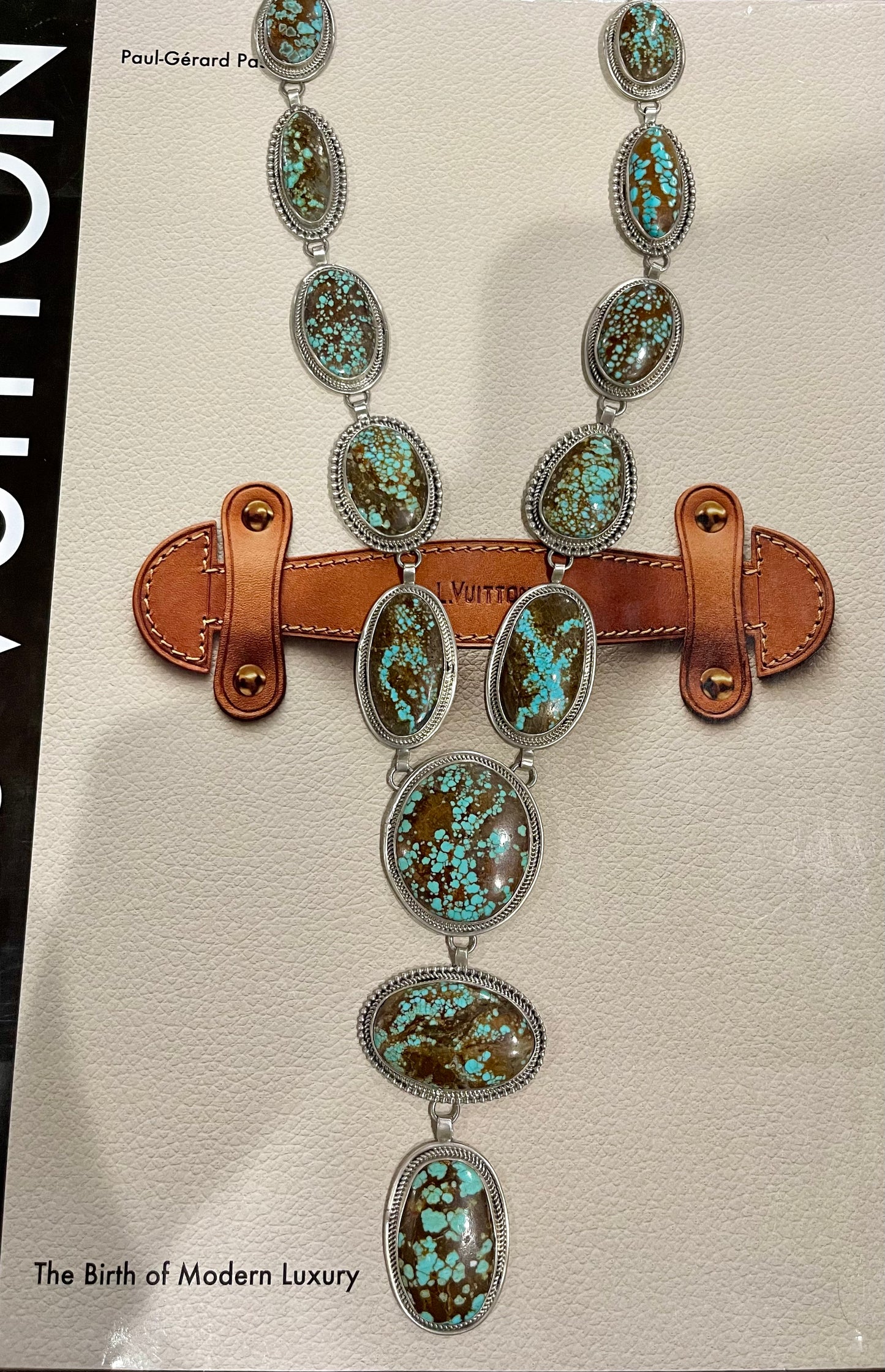 Beautiful Mine 8 Turquoise Lariat
