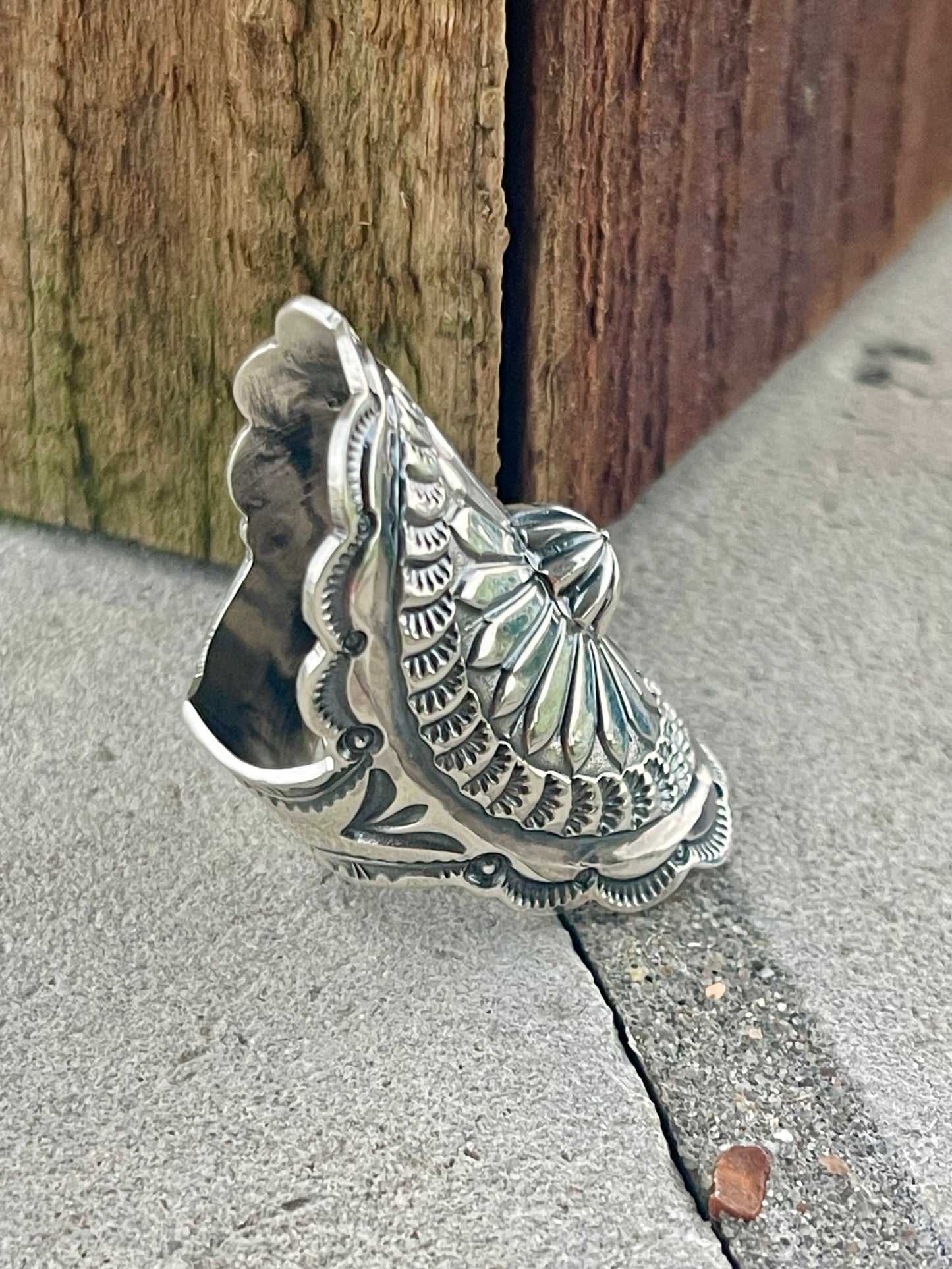 Sunshine Stamped Ring