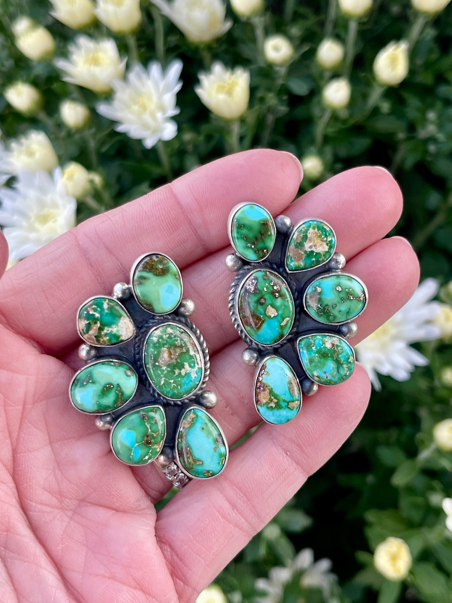 Sonoran Gold Half Cluster Earrings