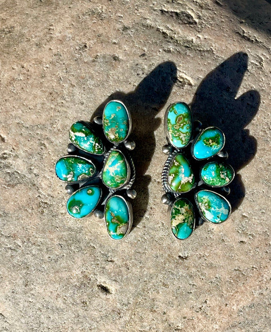 Sonoran Gold Half Cluster Earrings