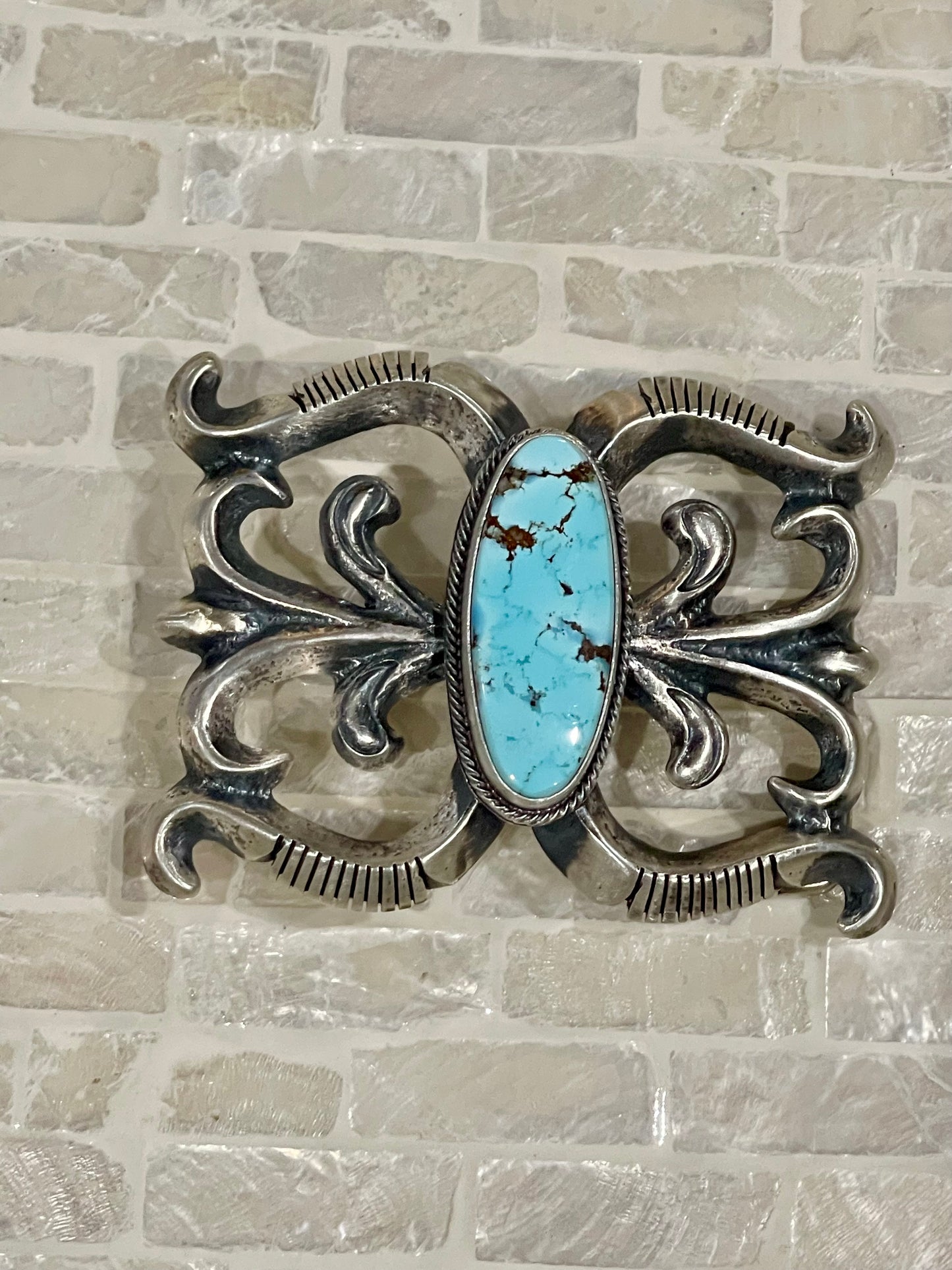 Golden Hills Sand Cast Buckle