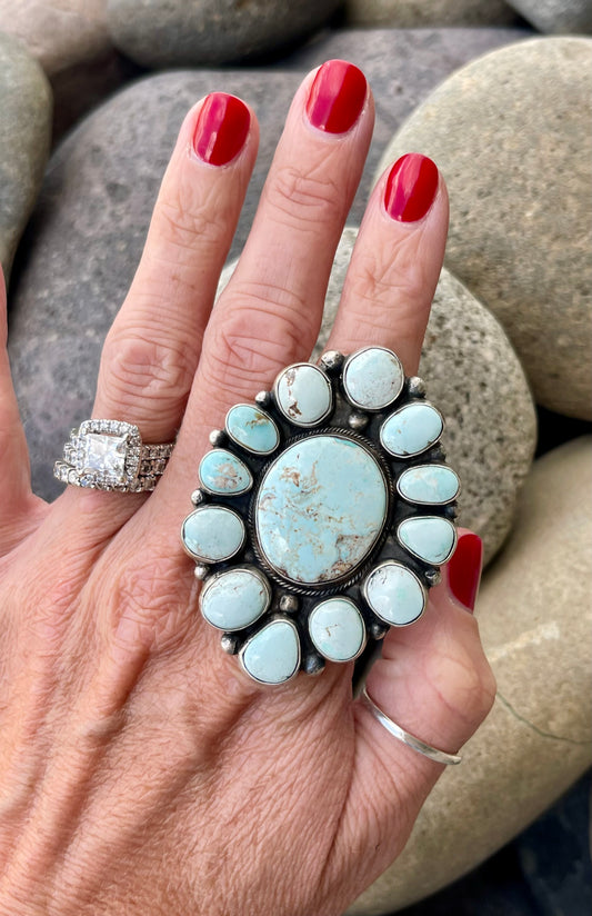 Amazing Dry Creek Cluster Ring