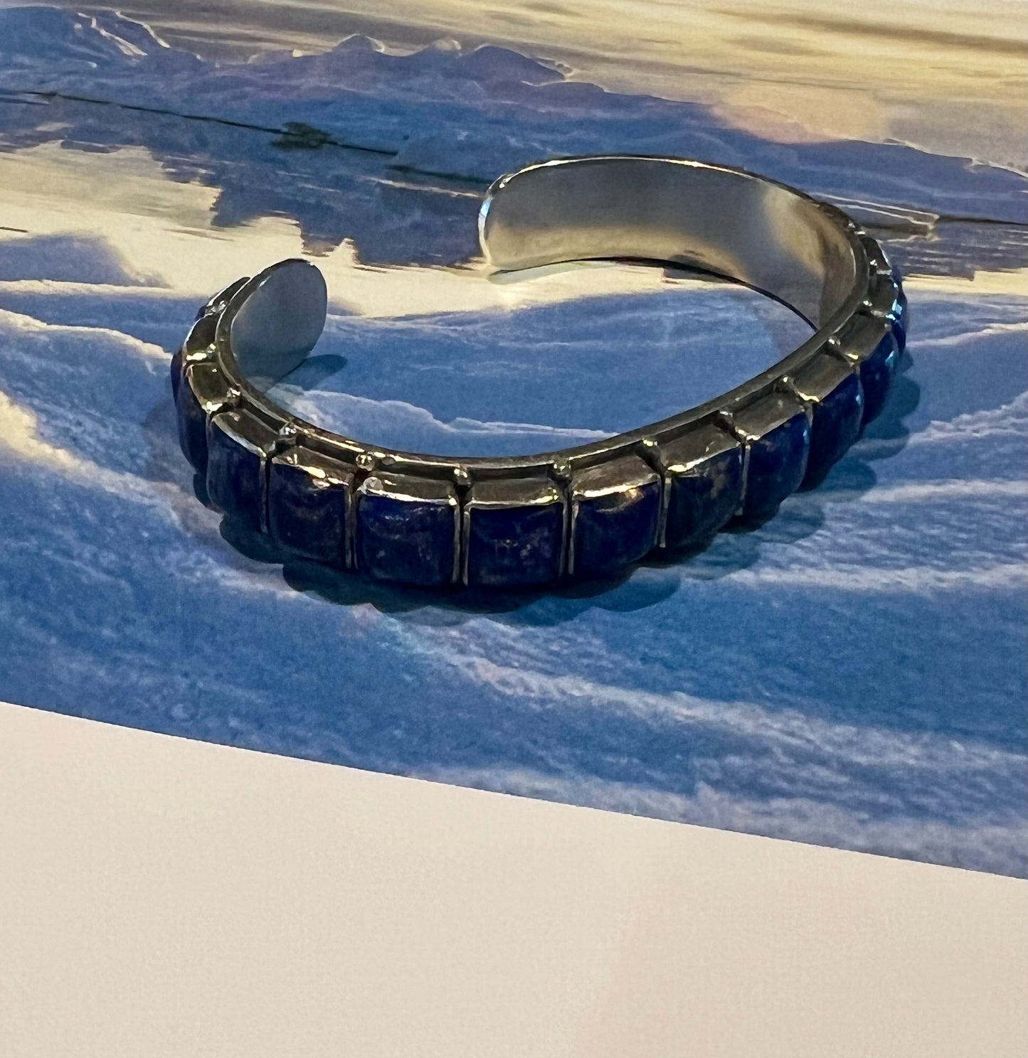 Blue Lapis Stacker Cuff