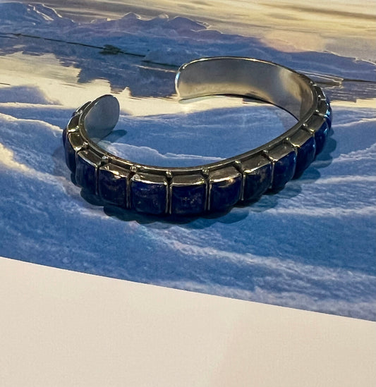Blue Lapis Stacker Cuff