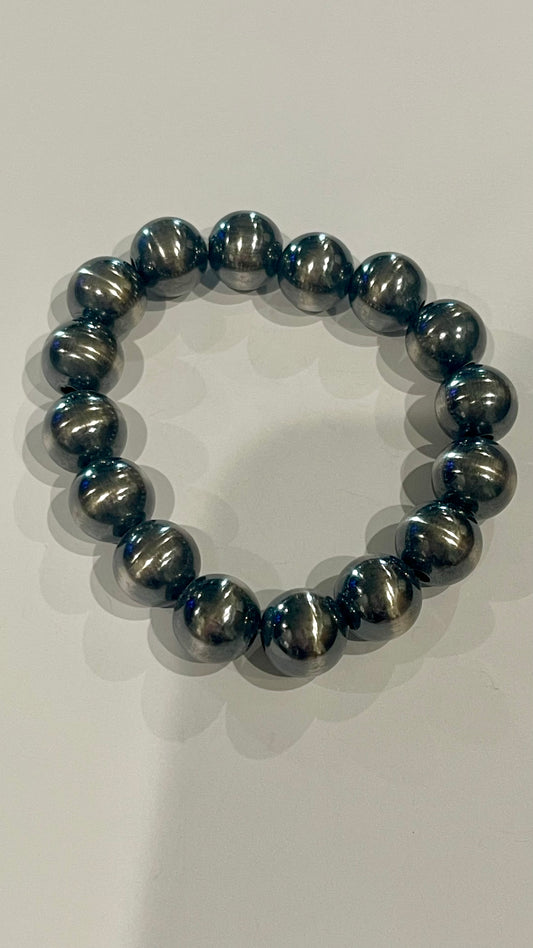 12mm Pearl Stretch Bracelet
