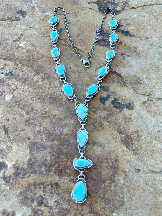 Whitewater Turquoise Lariat