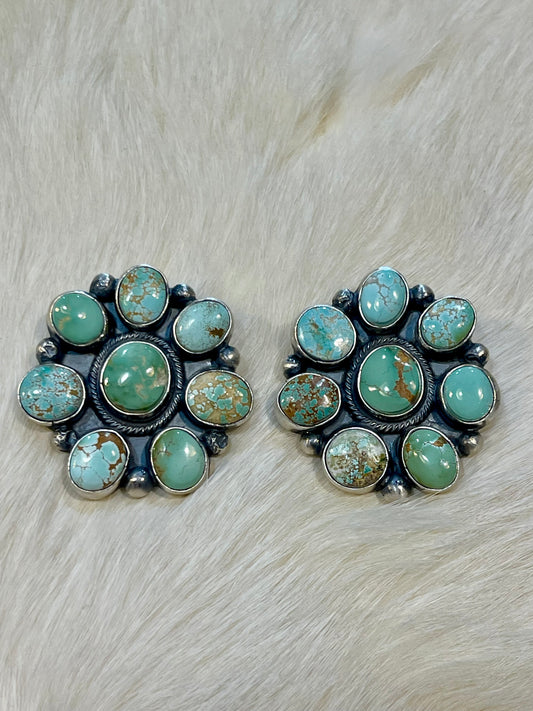 Royston Cluster Earrings