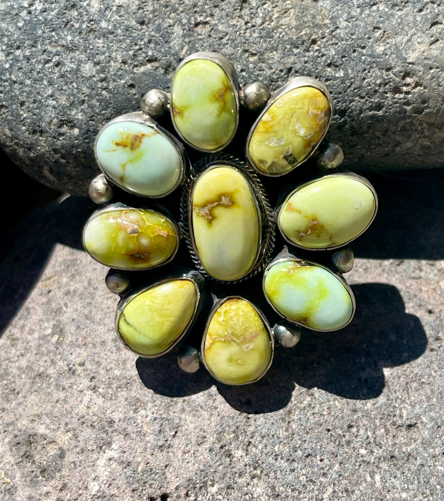Palomino Cluster Ring