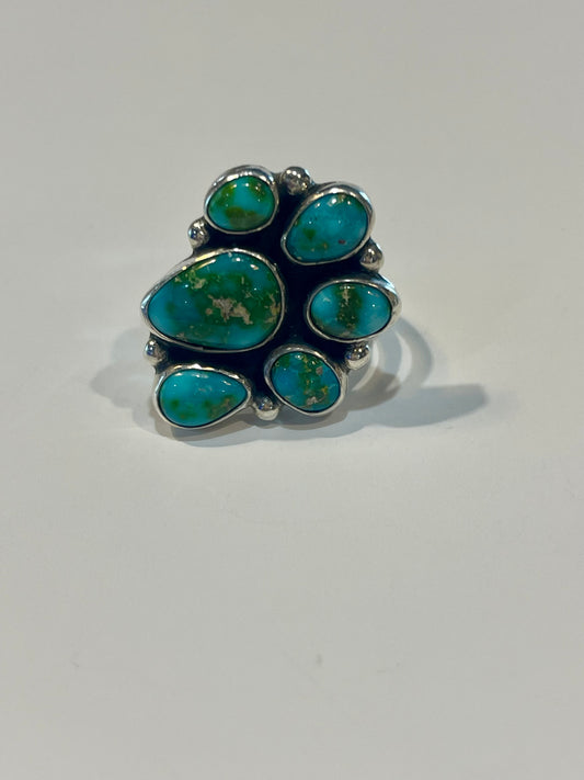 5 Stone Sonoran Gold Ring