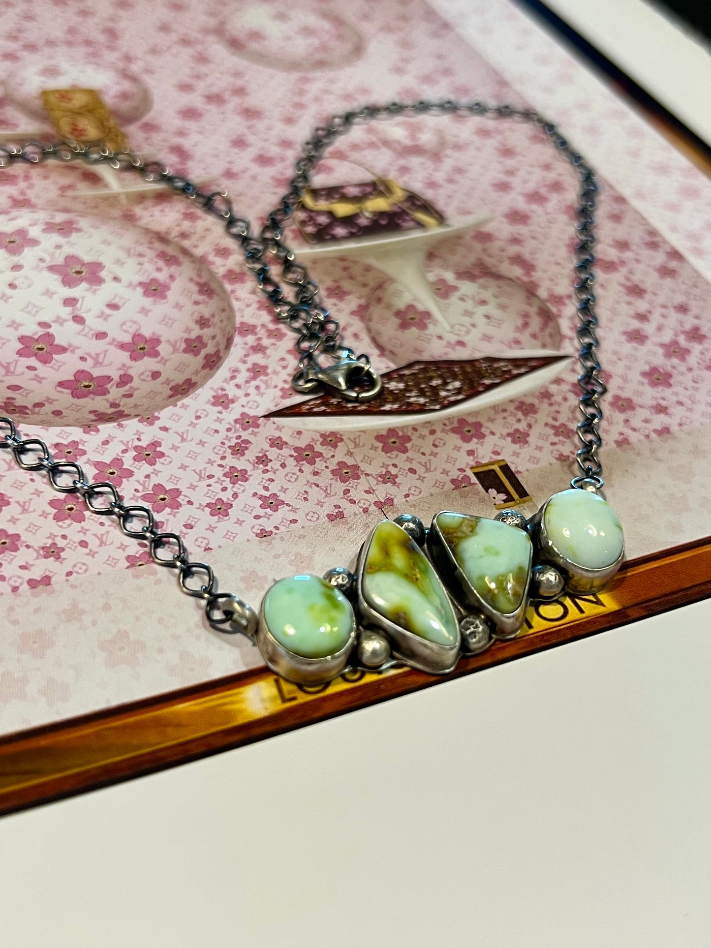 4 Stone Palomino Necklace