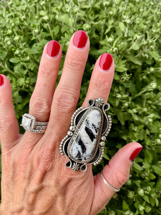 White Buffalo (statement ring)