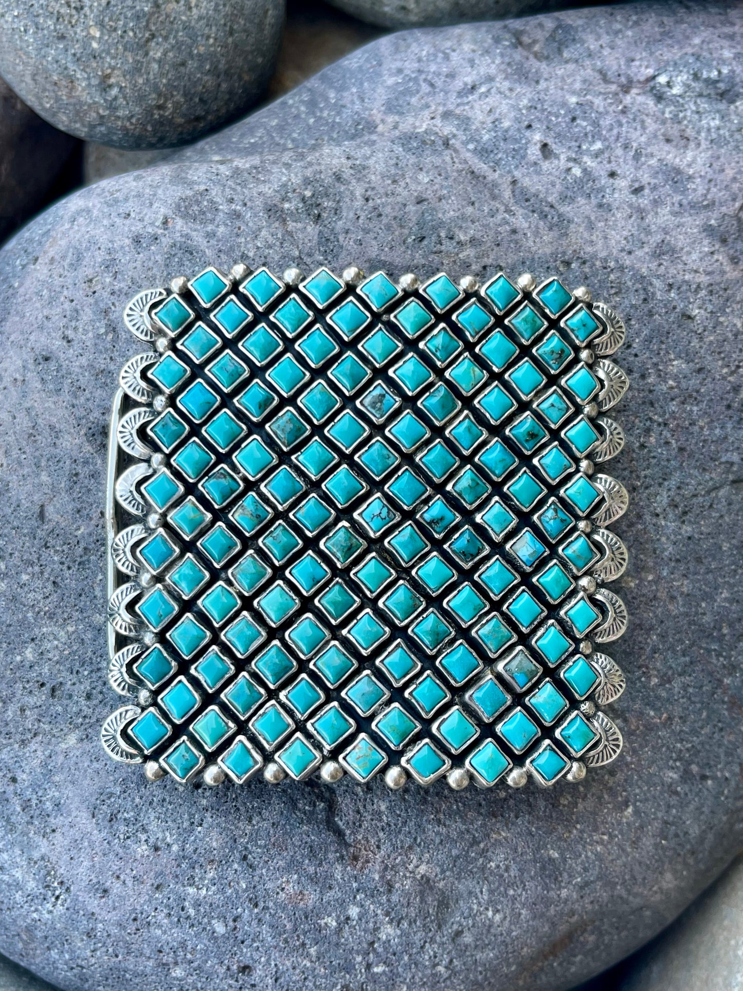 Alice Lister AMAZING Turquoise Buckle