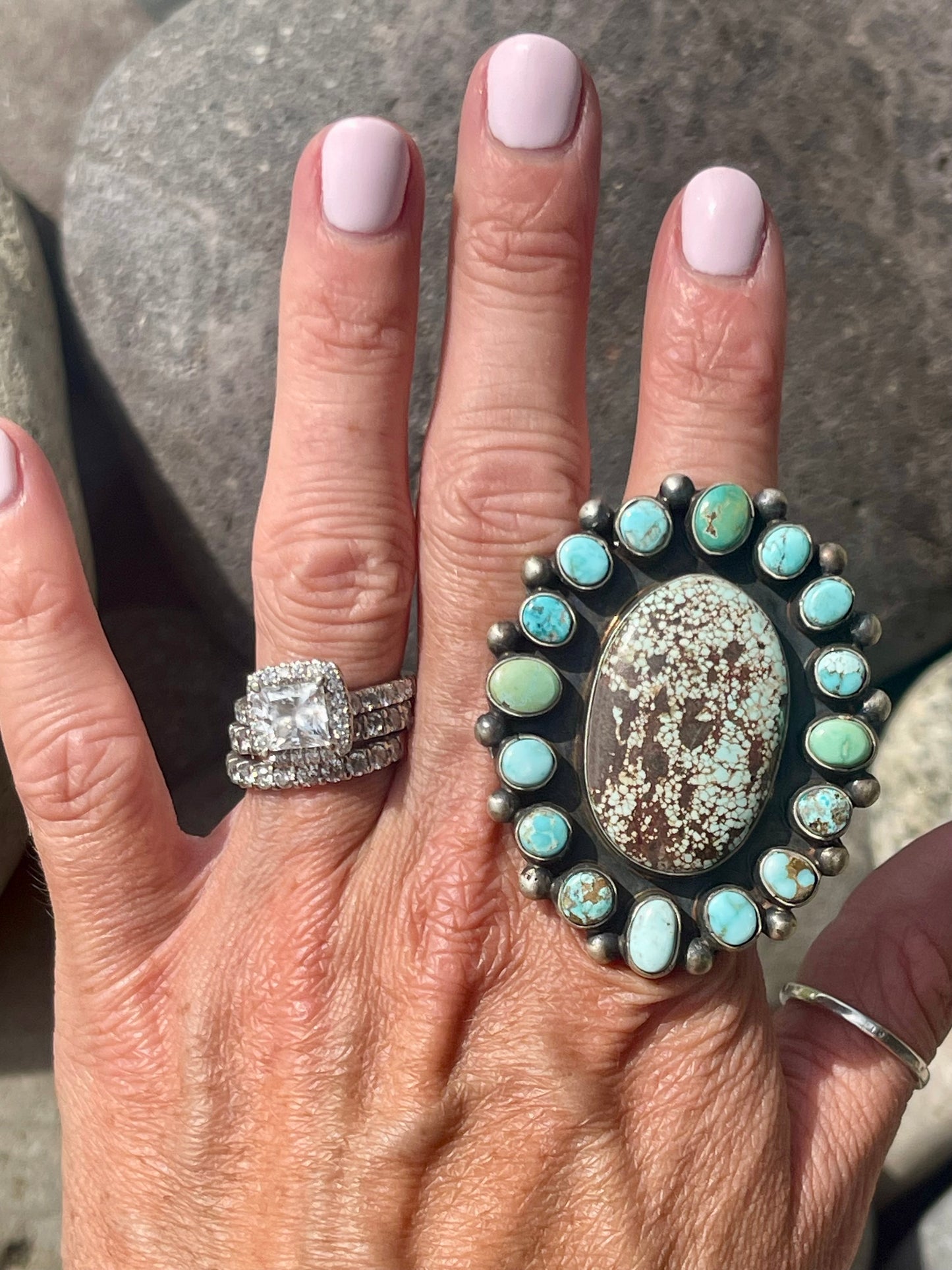 Huge Dry Creek Cluster Ring