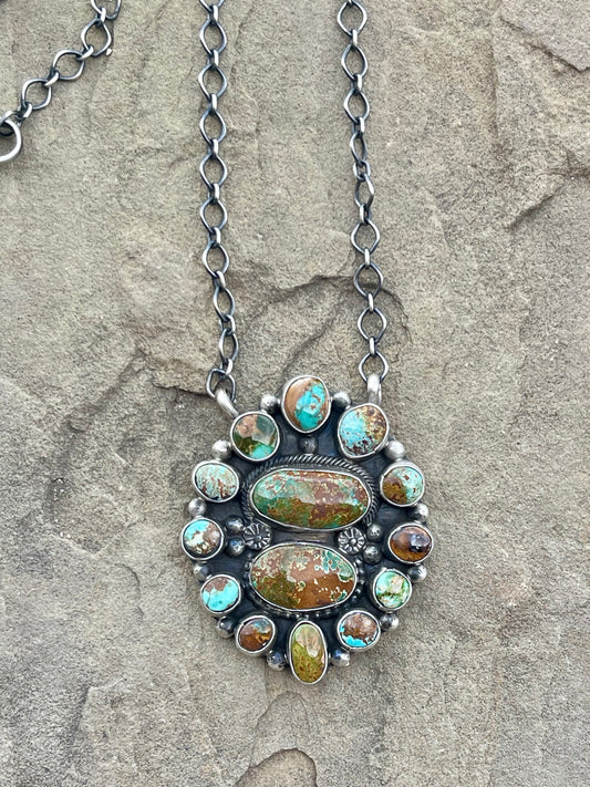 Gorgeous Royston Cluster Necklace