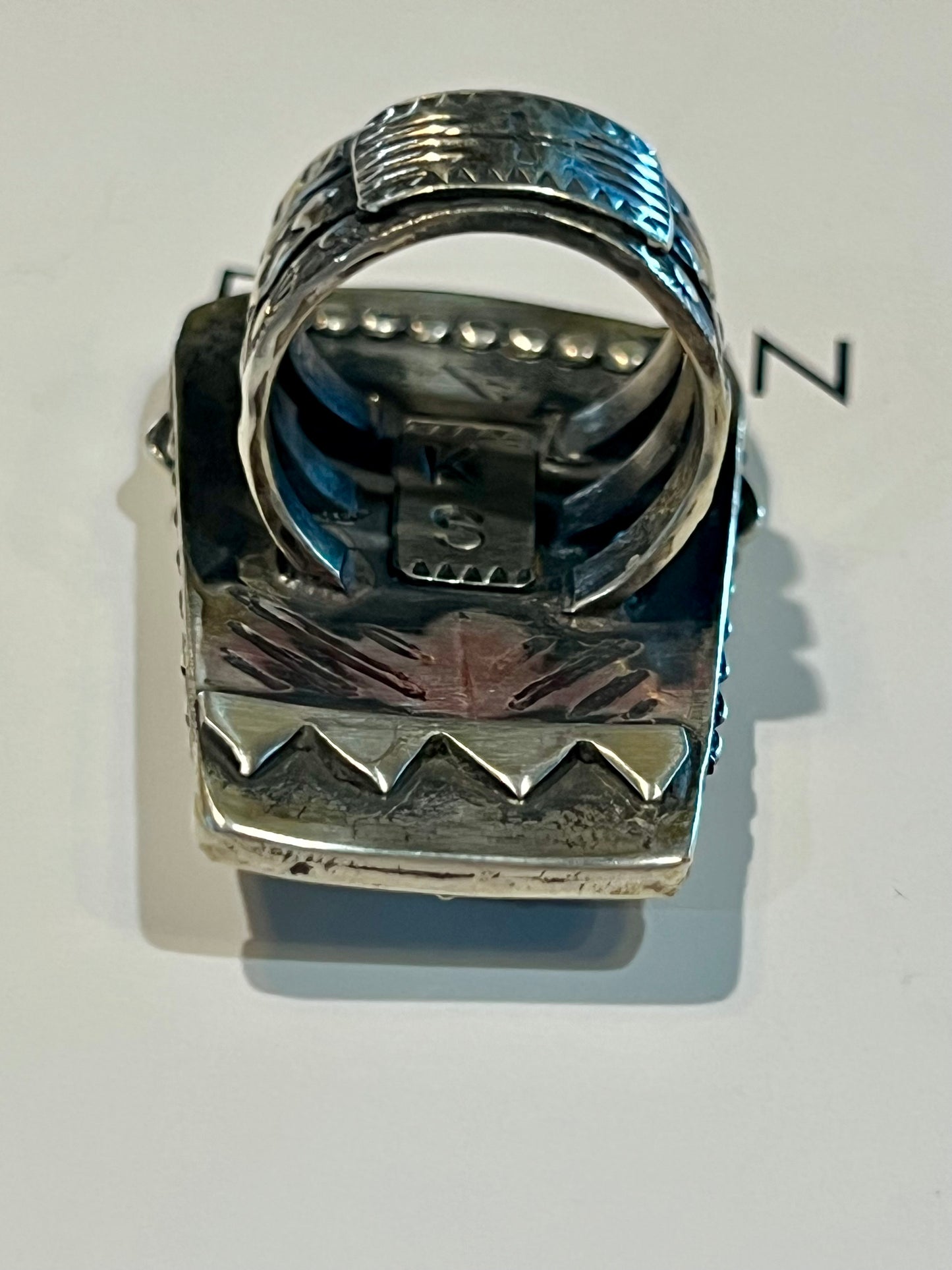Amazing KS Star Turquoise Ring