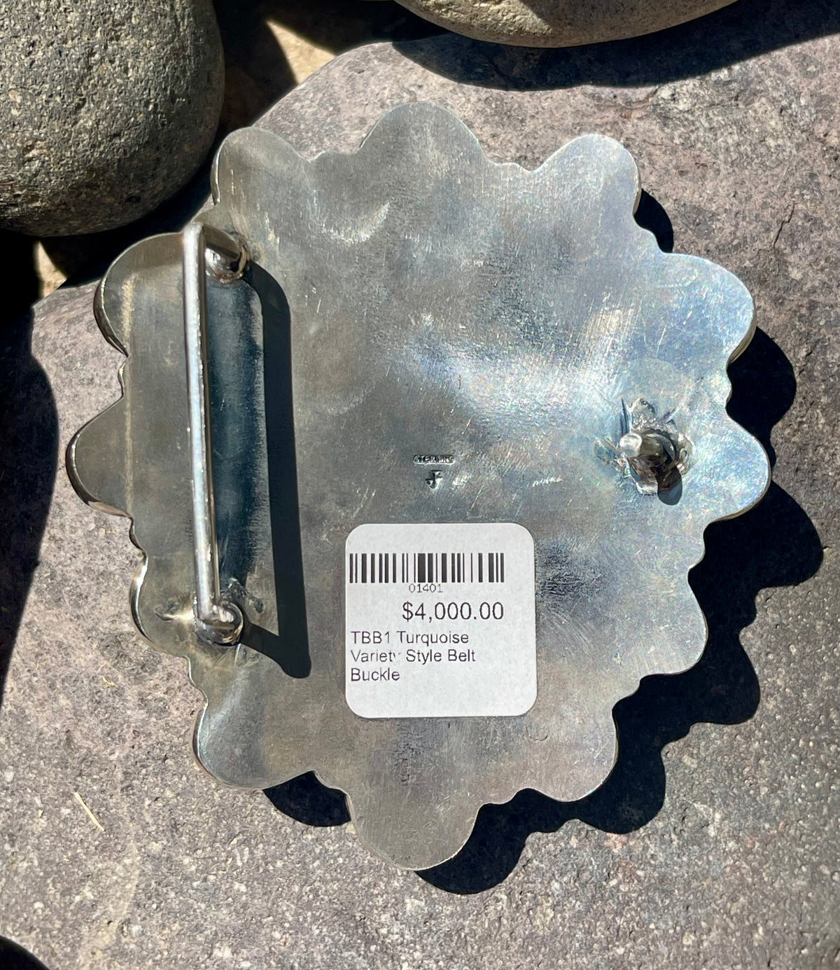 AMAZING Huge Heart Cluster Buckle