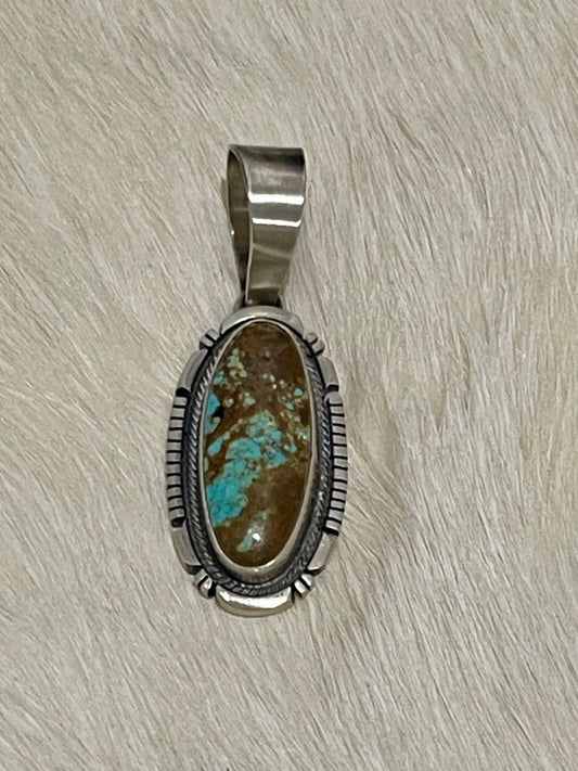 Mine 8 Turquoise Pendant