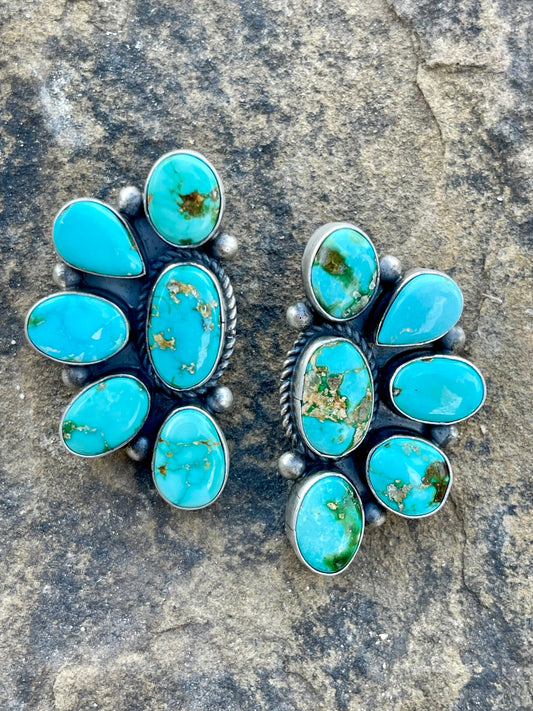 Sonoran Gold Half Cluster Earrings