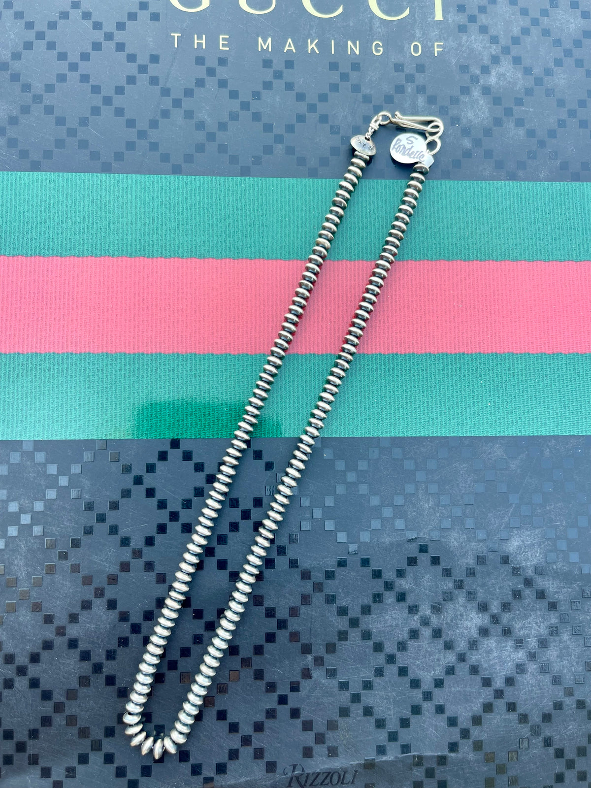 18” 5mm Rondelle Pearls