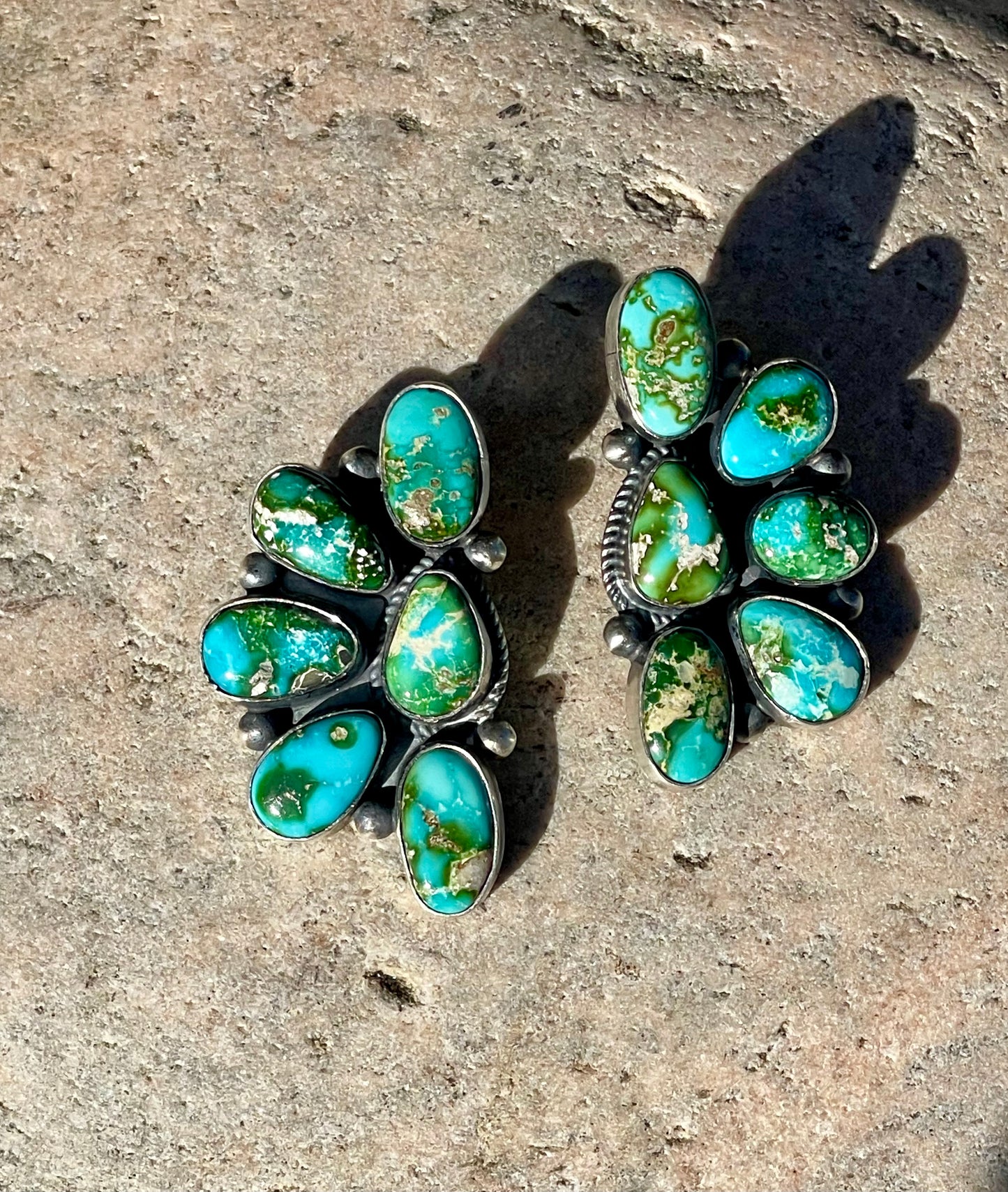 Sonoran Gold Half Cluster Earrings