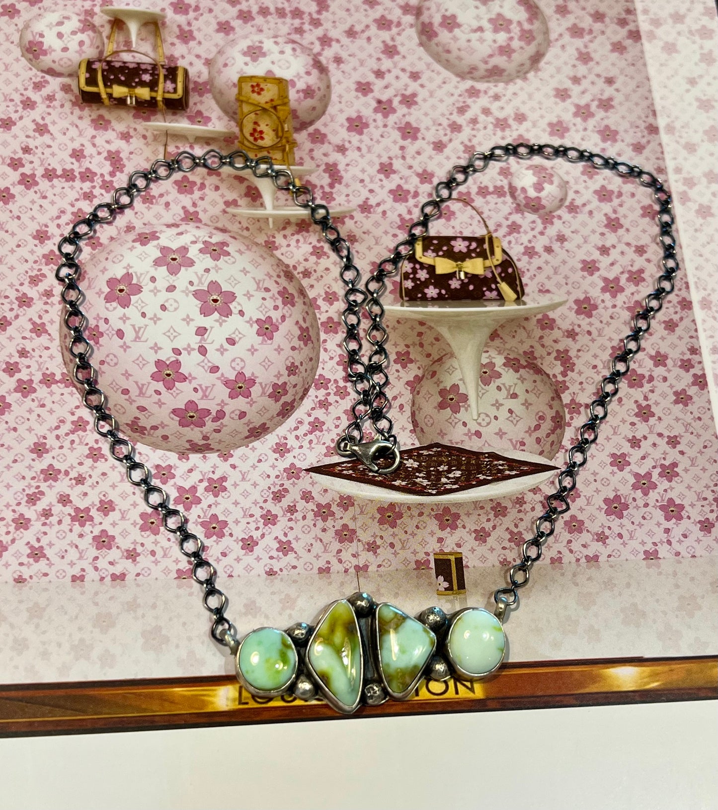 4 Stone Palomino Necklace